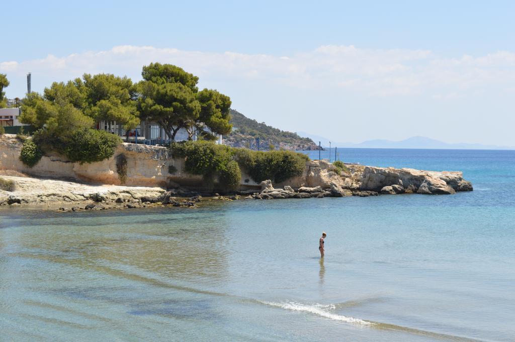 Готель Acqua Marina - Άκουα Μαρίνα Agia Marina  Екстер'єр фото